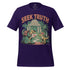 Seek Truth Dinosaur Christian Bible Verse T-Shirt